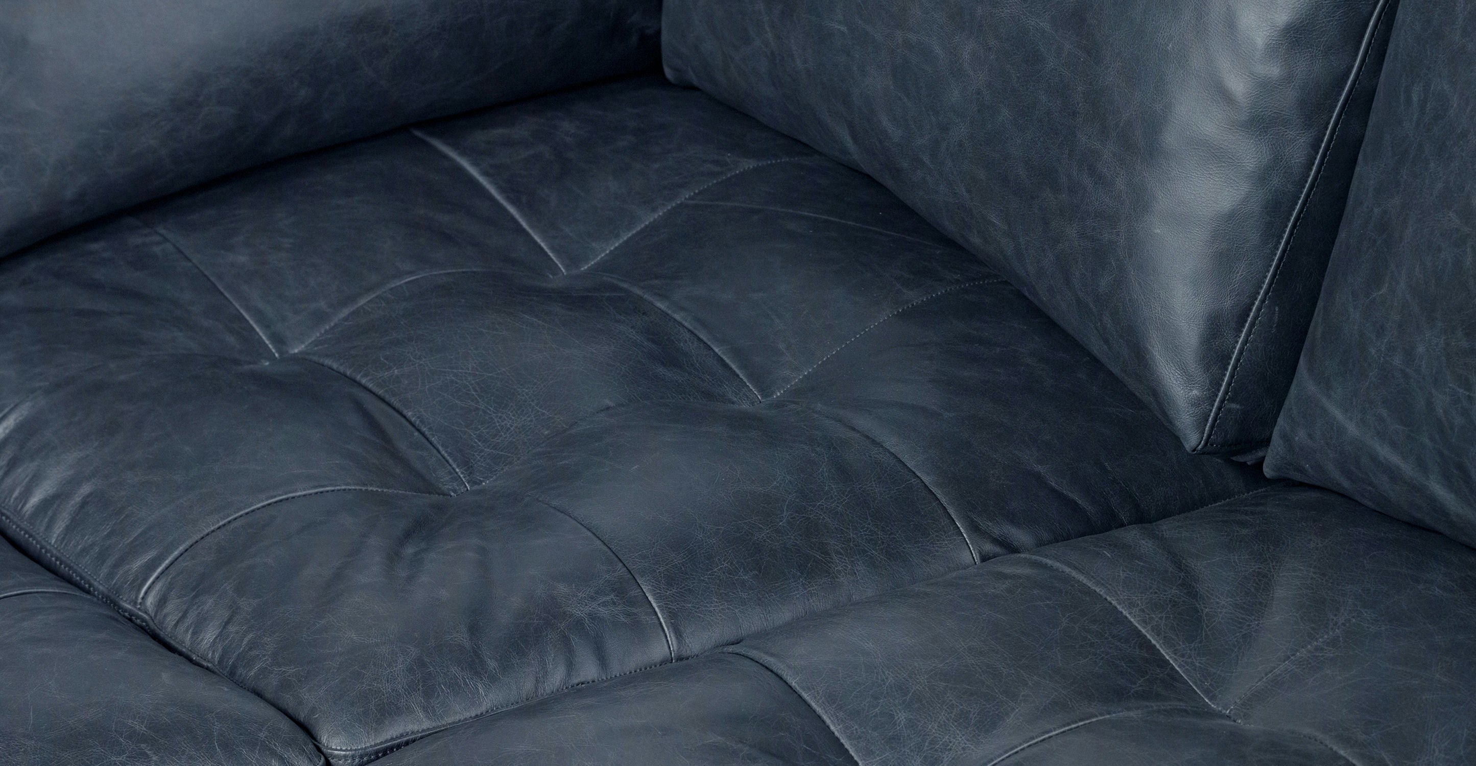 Napa Leather Corner Sectional Sofa