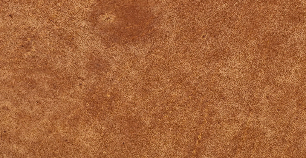 Jarmo Leather Ottoman with Walnut Table