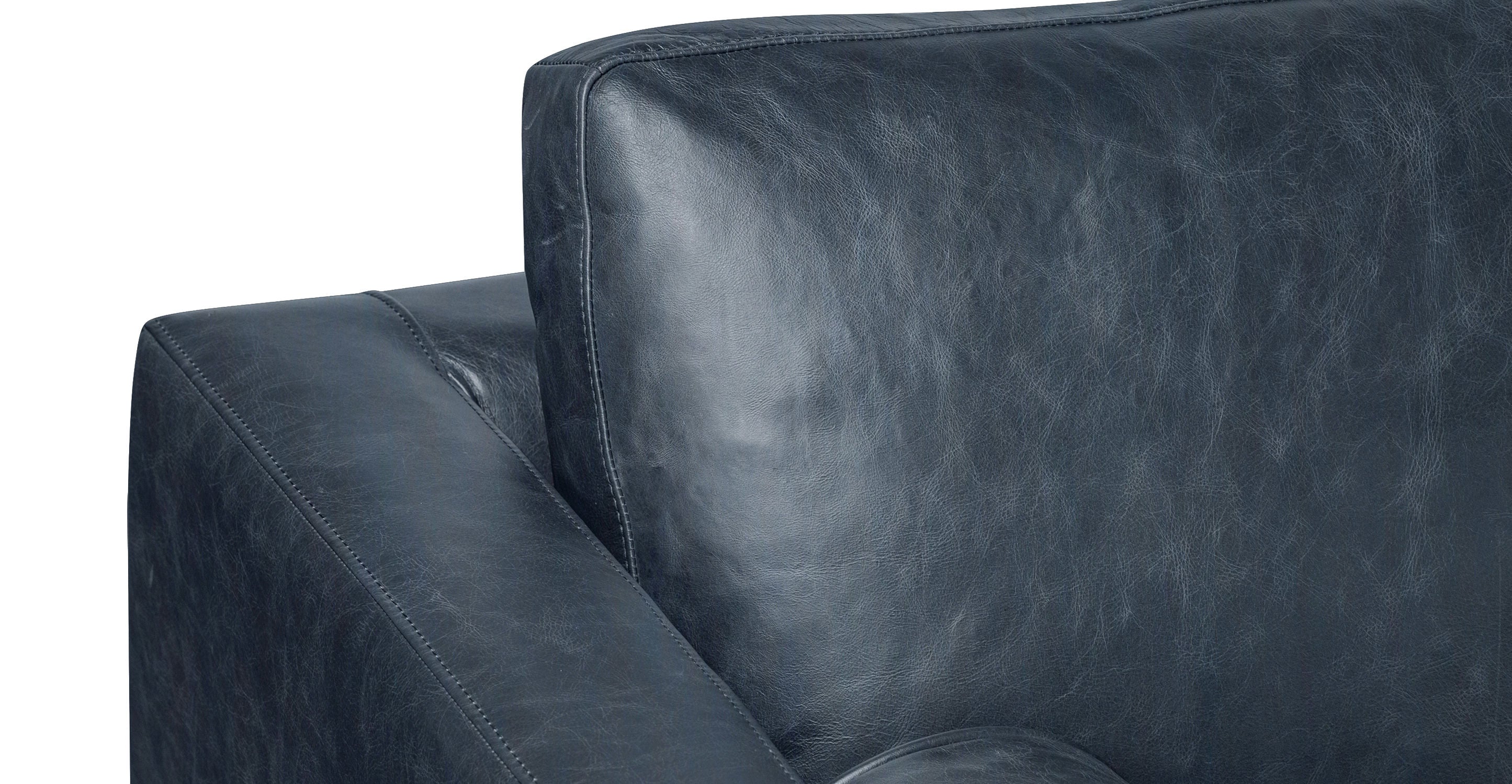 Napa Leather Corner Sectional Sofa