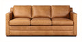 Sorrento Leather Pull-Out Convertible Sleeper Sofa