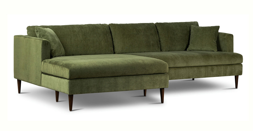 Lucerne Left-Facing Sectional with Extra-Wide Chaise