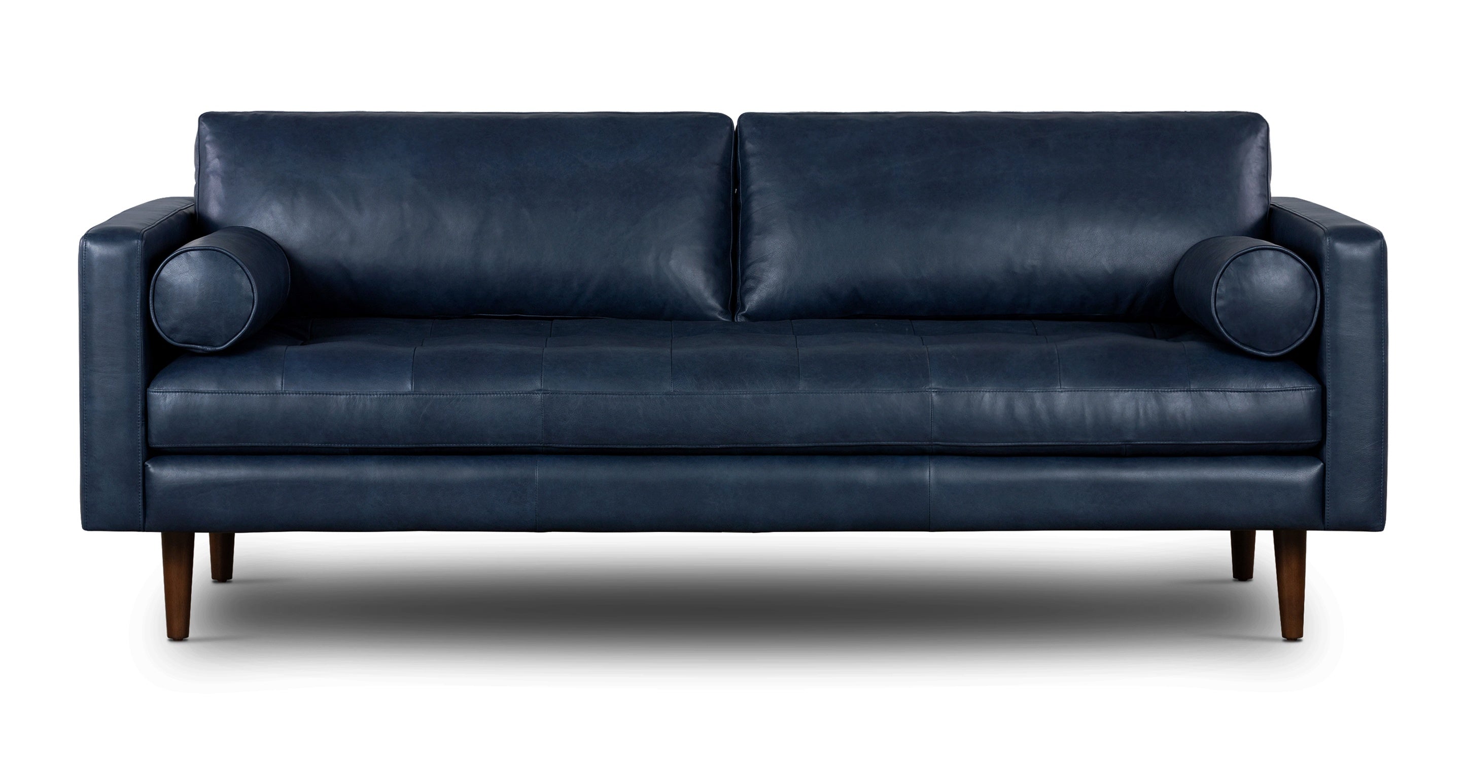 Napa Leather Sofa 88.5”