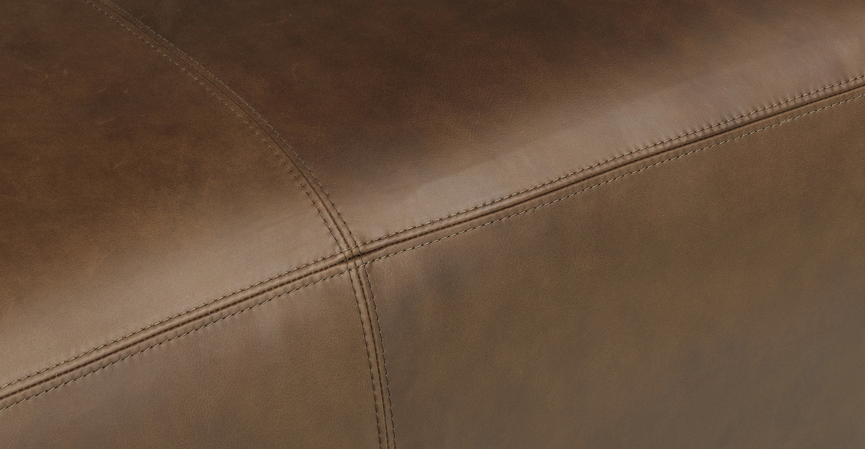 Denver Leather Ottoman